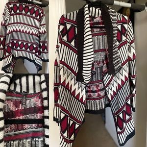 Multi colored cardigan